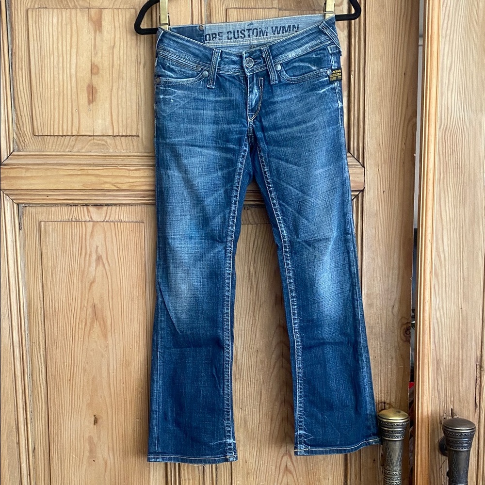 G-Star Women's Dark Blue Boot Cut Jeans
